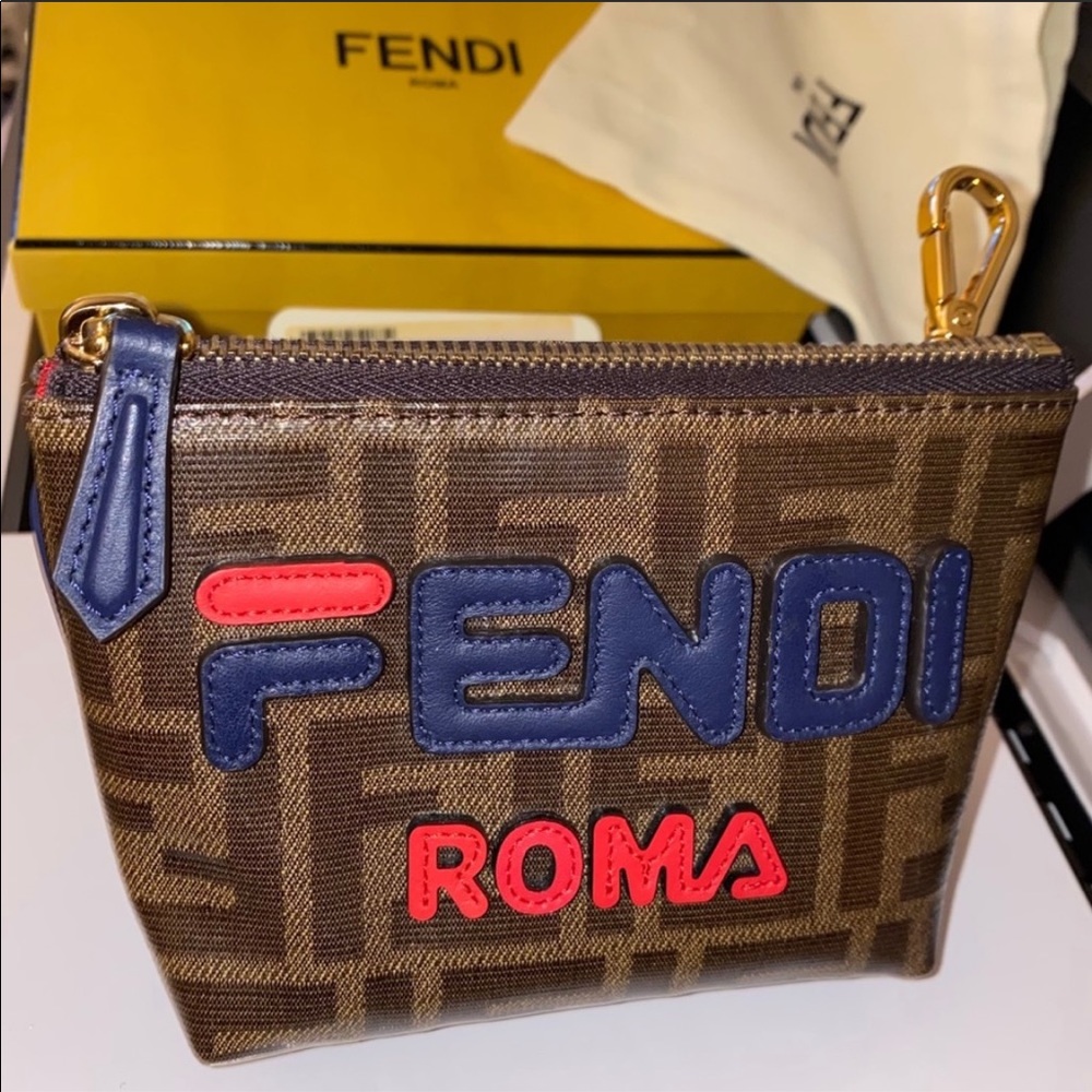 Fendi Fendimania Fila Collab Pouch
